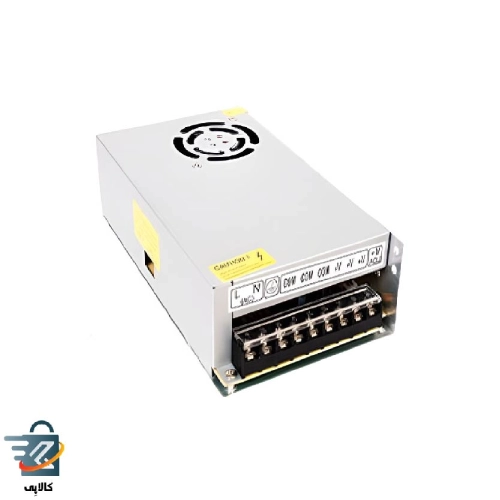 آداپتور صنعتی 12 ولت 20 آمپر فن دار ( فول خازن)